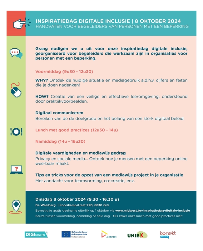 Uitnodiging inspiratiedag regio Midwest