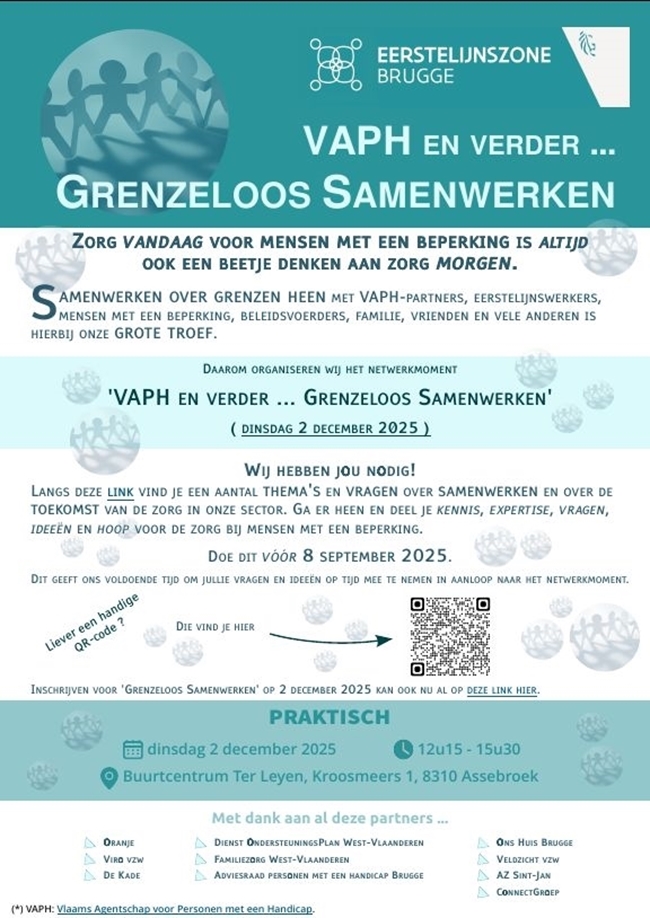 VAPH en verder… Grenzeloos Samenwerken